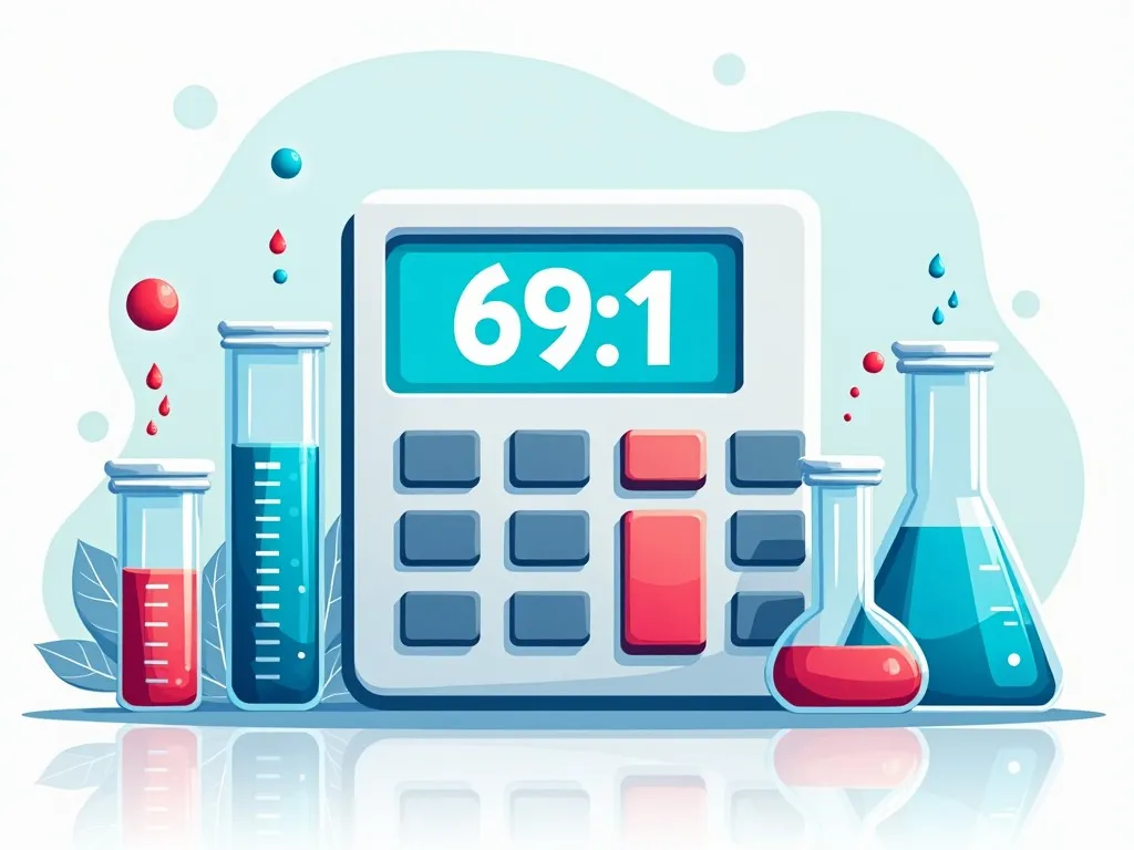 69 1 Liquid Measurement Ratio Calculator