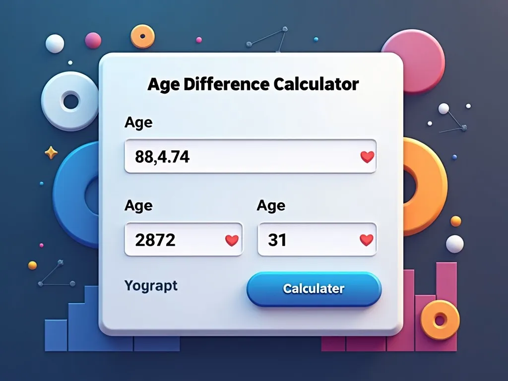 Age Difference Calculator