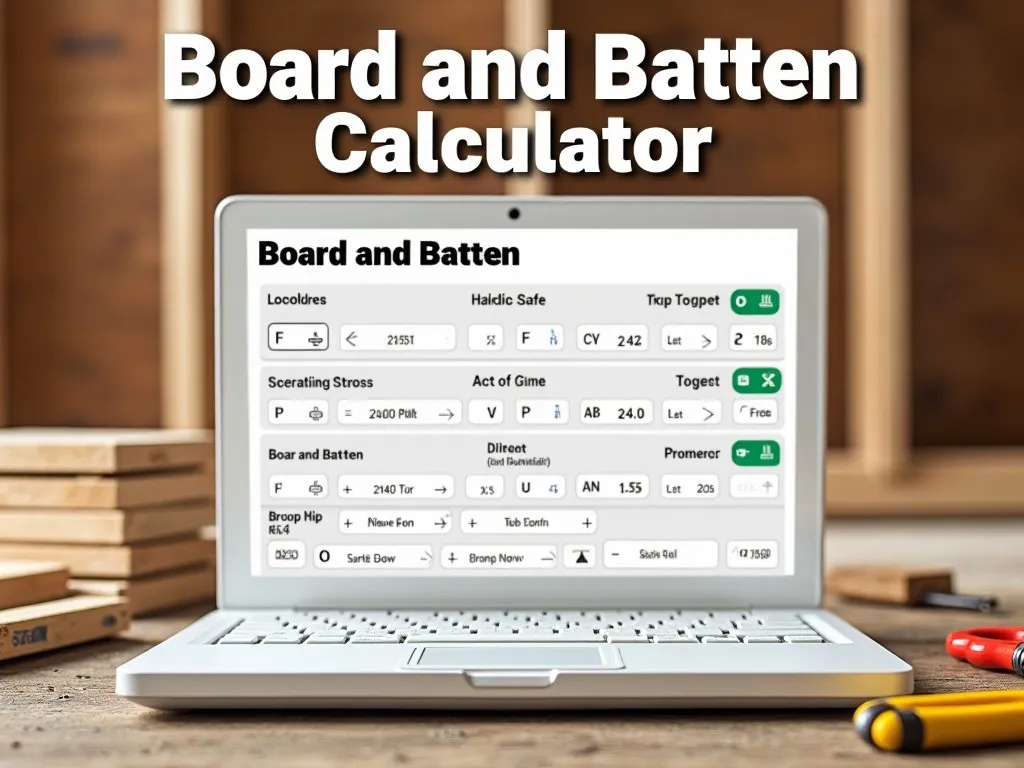 Board And Batten Calculator