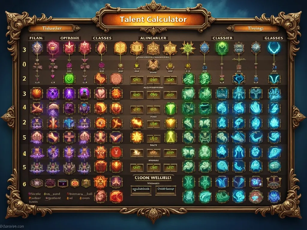 Classic Wow Talent Calculator