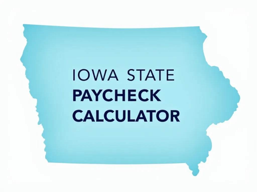 Iowa State Paycheck Calculator