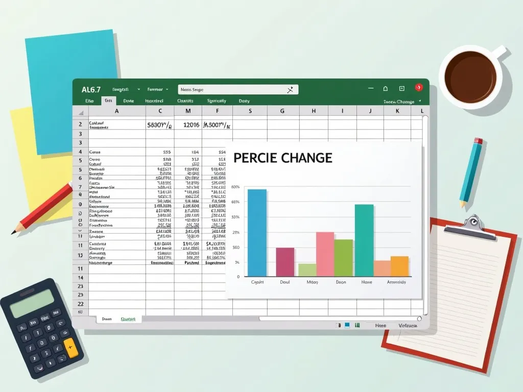 Percent Chnge Calculation Excel