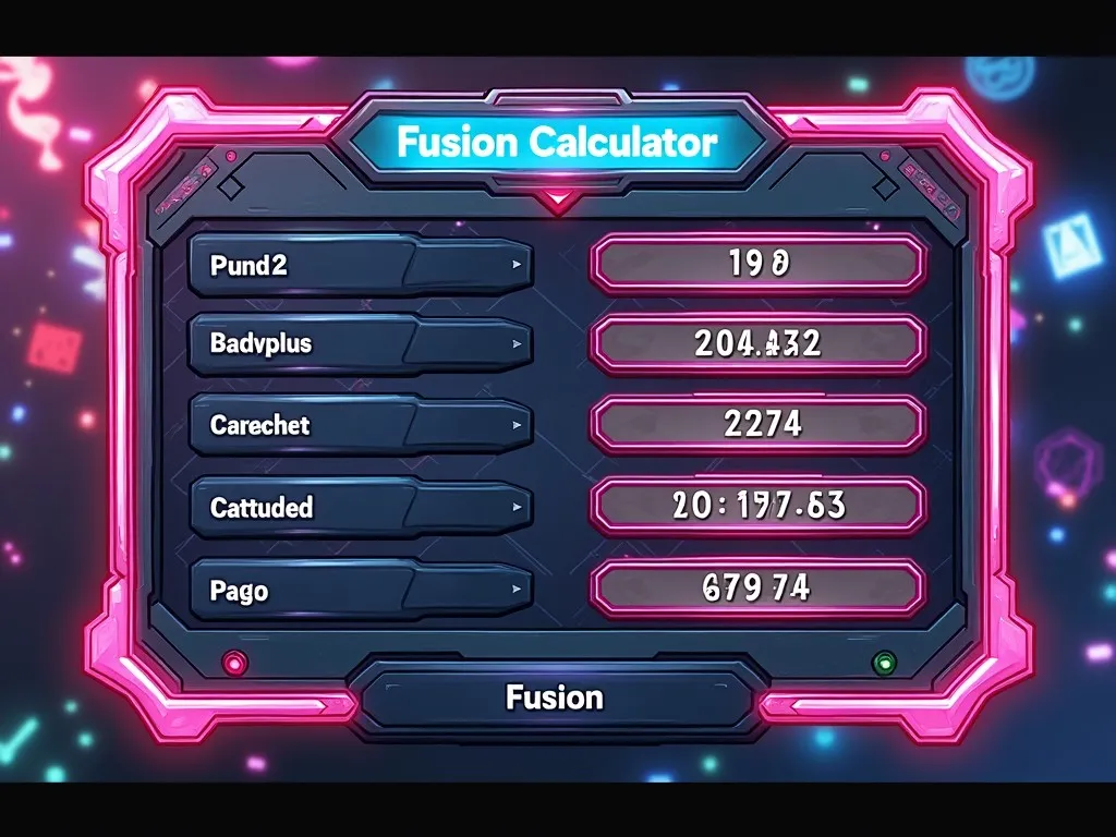 Persona 3 Reload Fusion Calculator