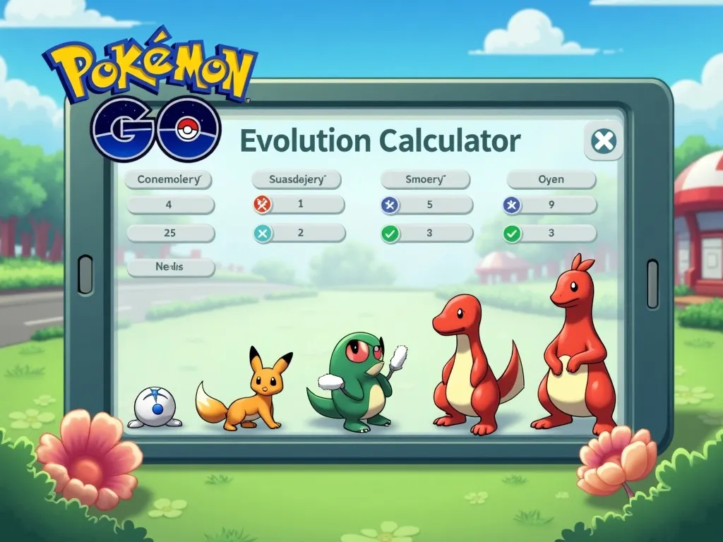 Pokemon Go Pokemon Evolution Calculator